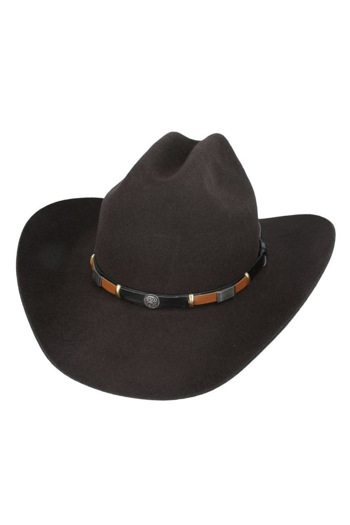 PURE WOOL STIFF COWBOY HAT