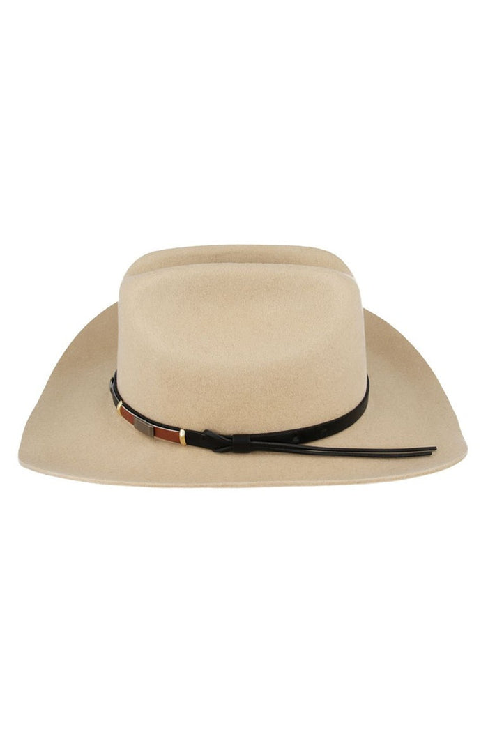 PURE WOOL STIFF COWBOY HAT