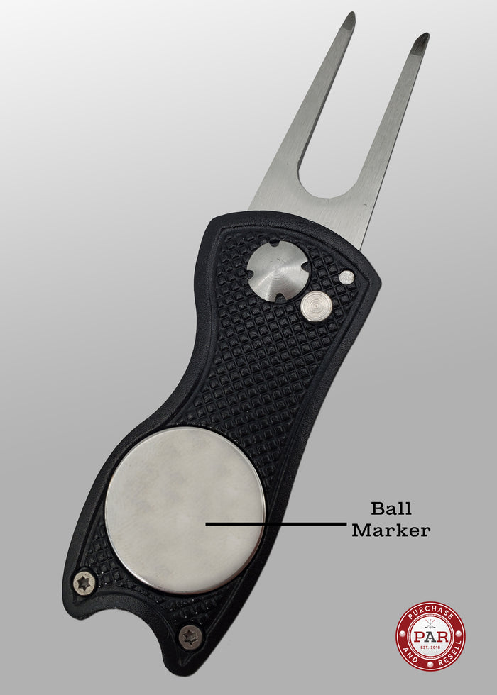 SWITCHBLADE DIVOT TOOL AND BALL MARKER