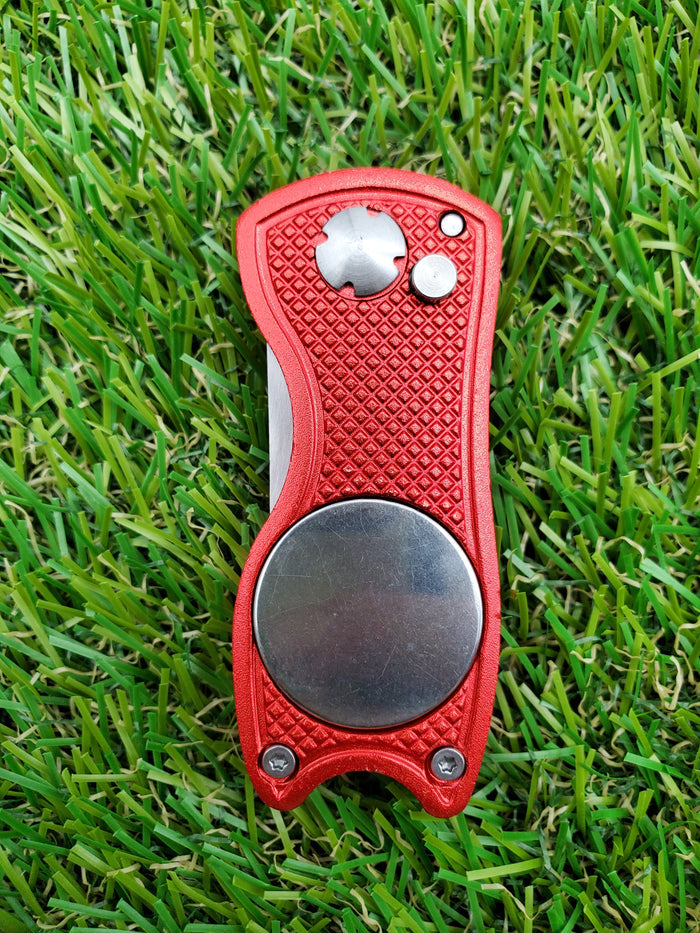 SWITCHBLADE DIVOT TOOL AND BALL MARKER