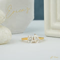 The Beloved - Pear & Oval Lab Grown Diamond Toi et Moi Ring