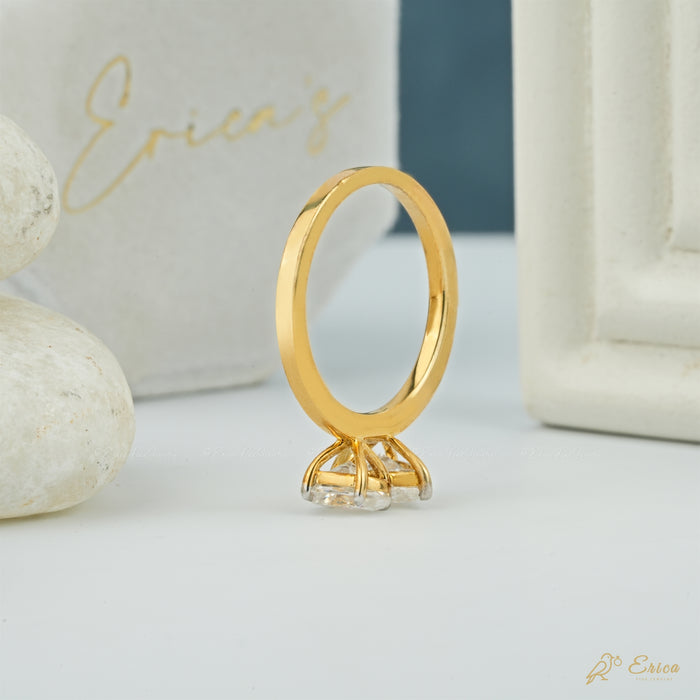 The Beloved - Pear & Oval Lab Grown Diamond Toi et Moi Ring