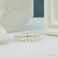 The Capri - Oval Shared Prong Lab Grown Diamond Ring