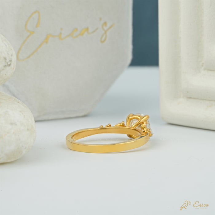 The Celeste - Round Lab Grown Diamond Cluster Ring
