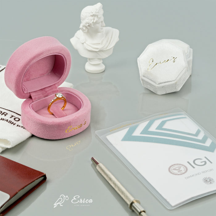 The Celeste - Round Lab Grown Diamond Cluster Ring