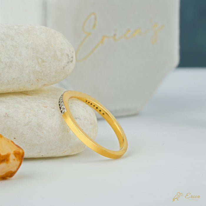 The Delicate - Dainty Lab Grown Diamond Pavé Band