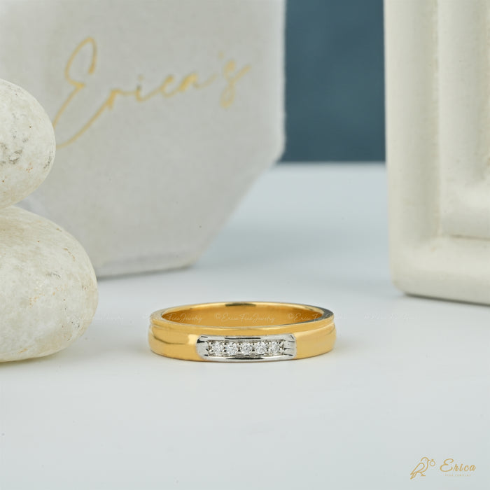 The Unity - Channel-Set Accent Lab Grown Diamond Band
