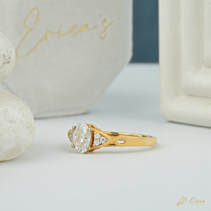 The Versailles - Oval Muse Lab Grown Diamond Setting Ring