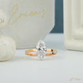 The Whisper - Marquise Lab Grown Diamond Solitaire Ring