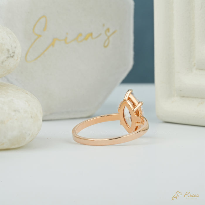 The Whisper - Marquise Lab Grown Diamond Solitaire Ring