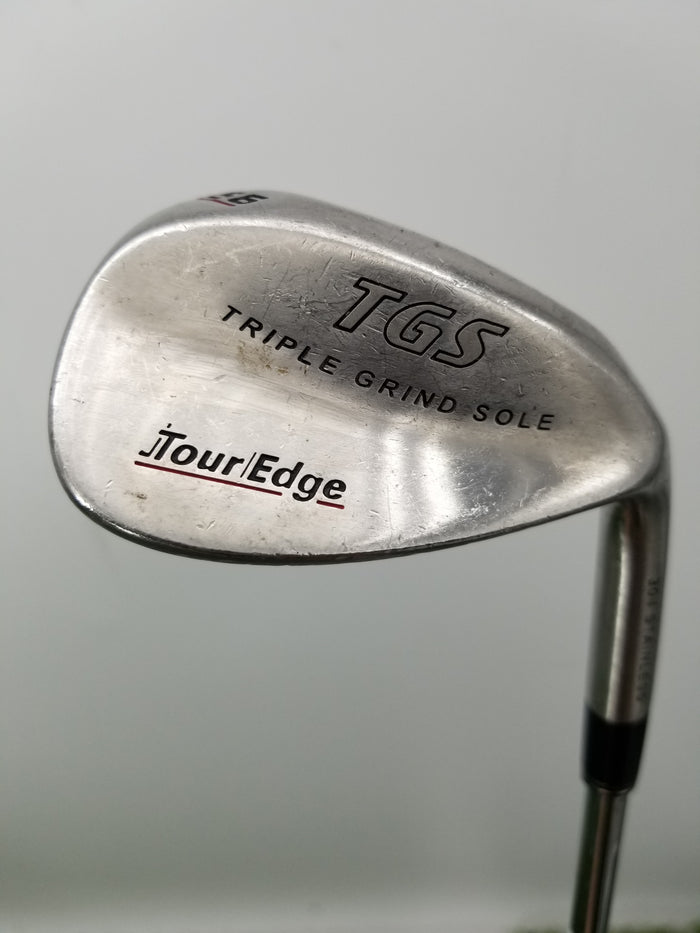 TOUR EDGE TRIPLE GRIND SOLE WEDGE 56* WEDGE FLEX STEEL 35" GOOD