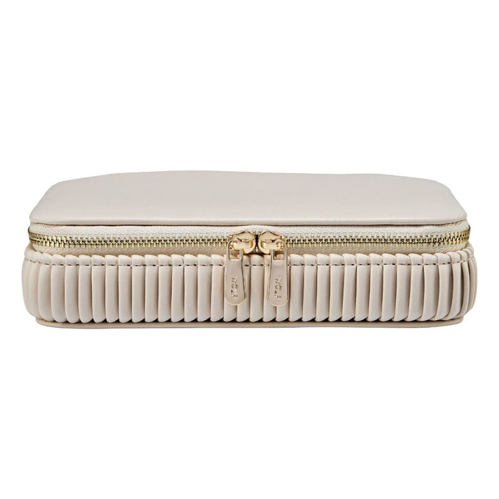 WOLF Bella Jewelry Zip Case - Bone