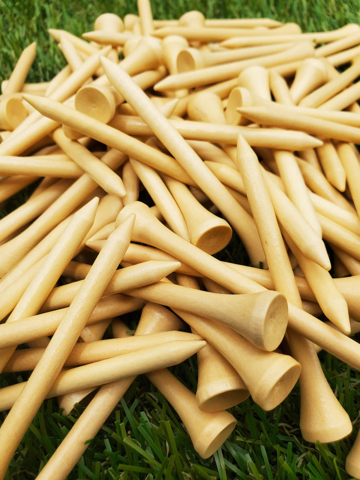 WOODEN GOLF TEES 100+PACK